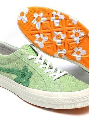 Golf Le Fleur x Converse One Star Ox 'Jade Lime'